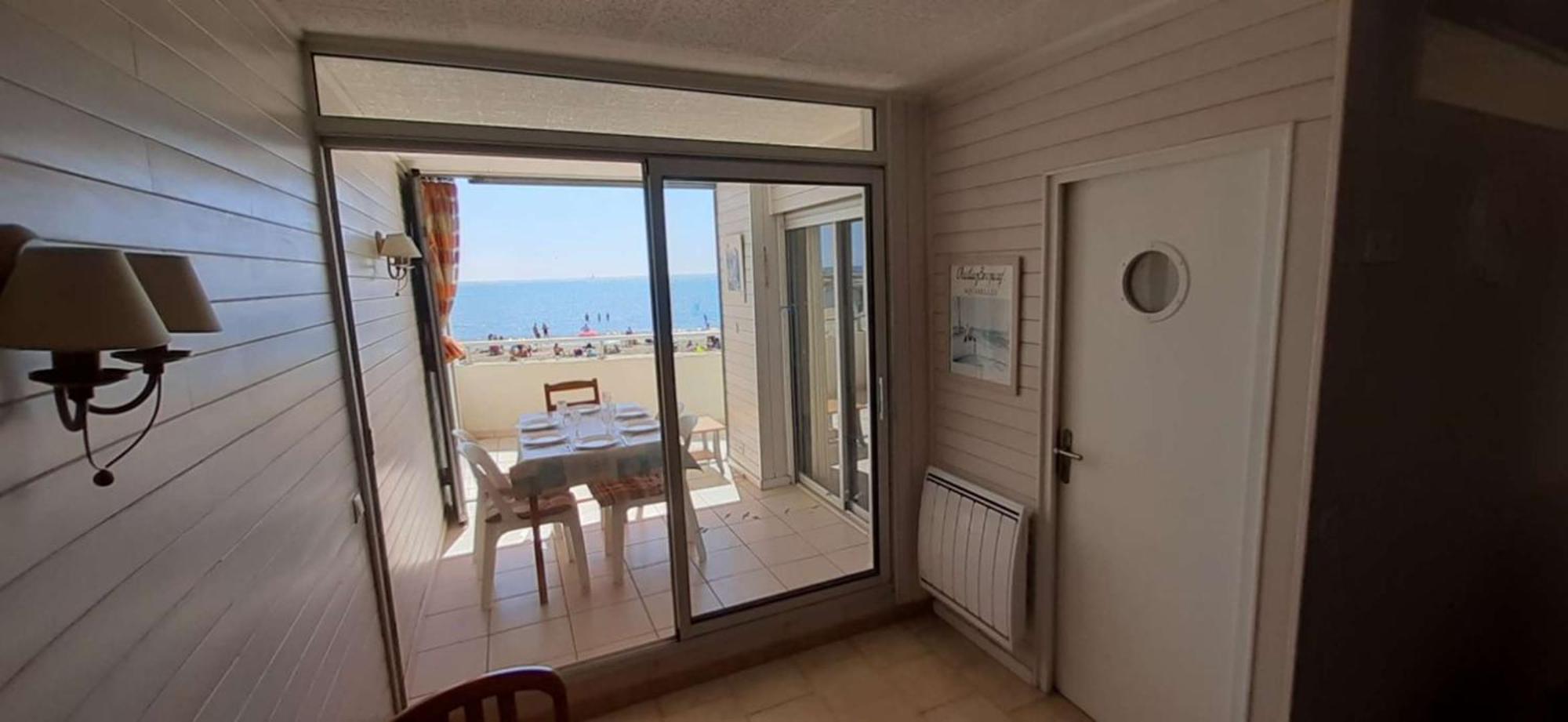 As22244- P4 Vue Mer, Sur La Plage A 2 Pas Du Centre Ville Avec Parking Prive Le Grau-du-Roi Exterior photo